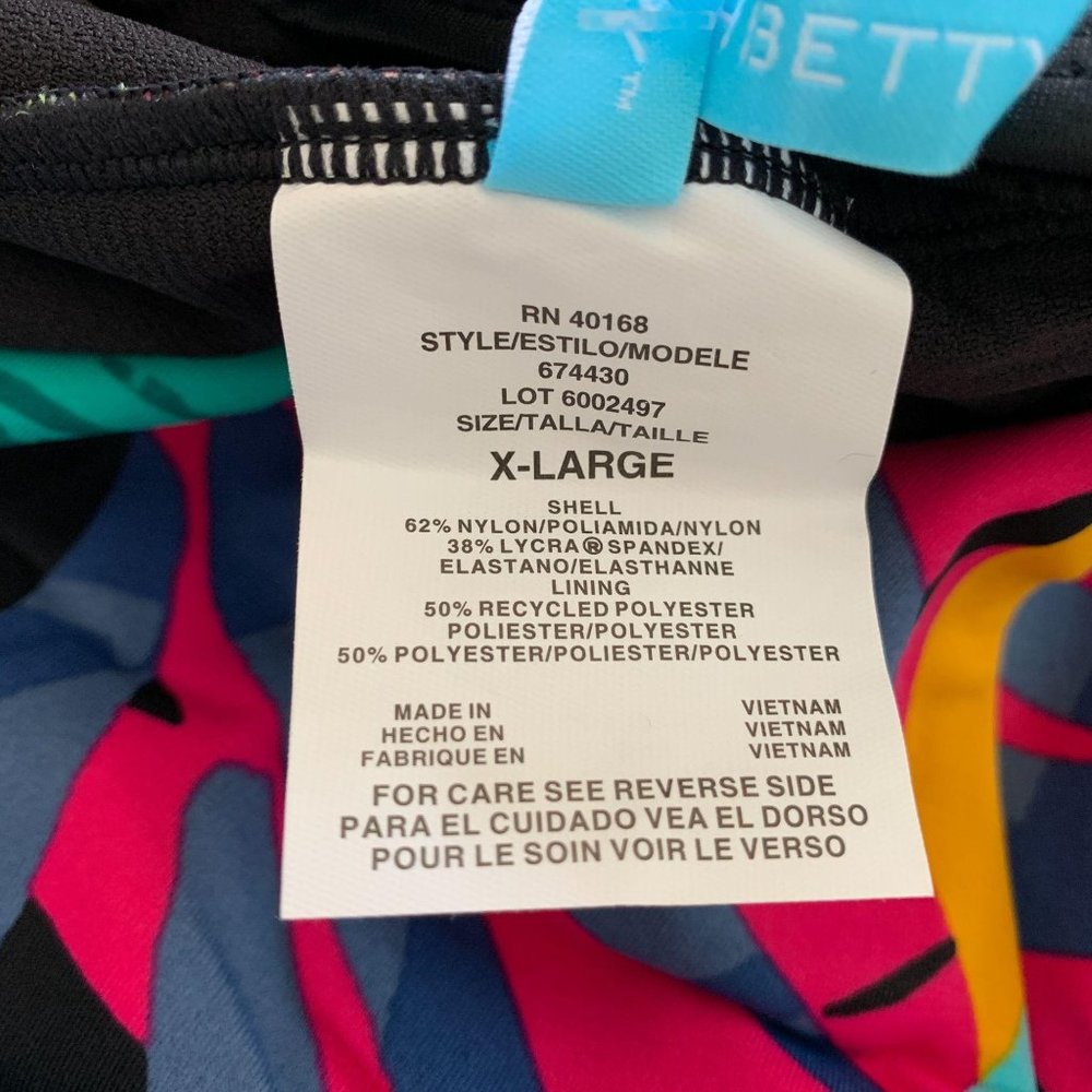 NWT Tropical Slimming Keyhole Swimsuit XL - Picture 7 of 7